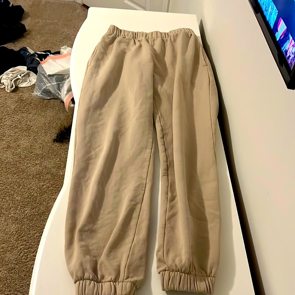 Tan brandy Melville sweats